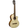 LAG Guitare Classique Électroacoustique Cutaway Occitania 88 4/4, Table Abeton Engelmann Massif, Khaya, Nylon, Naturel