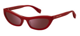 The Marc Jacobs MARC-797-S-C9A lunettes de soleil rouges