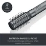 Severin Multistyler 5-en-1 - Brosse coiffante ionique avec moteur BLDC 1500 W - 5 embouts interchangeables (brosse ovale, brosse plate, brosses rondes, concentrateur) - Gris et noir
