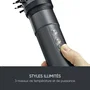 Severin Multistyler 5-en-1 - Brosse coiffante ionique avec moteur BLDC 1500 W - 5 embouts interchangeables (brosse ovale, brosse plate, brosses rondes, concentrateur) - Gris et noir