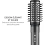Severin Multistyler 5-en-1 - Brosse coiffante ionique avec moteur BLDC 1500 W - 5 embouts interchangeables (brosse ovale, brosse plate, brosses rondes, concentrateur) - Gris et noir