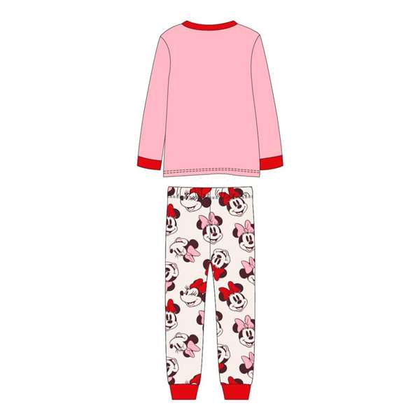 Cerdá Pijama Longue en Single Jersey avec Motif Minnie pour Fille 5 Ans