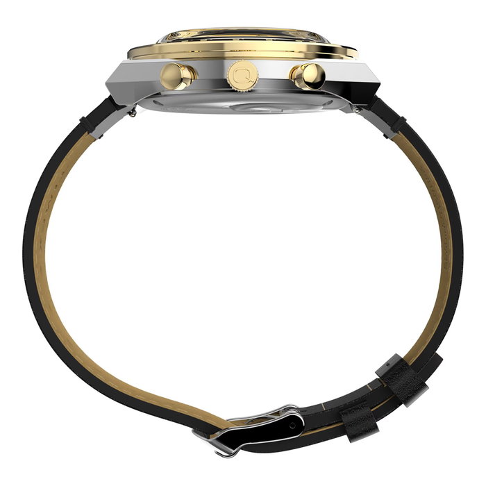 Timex TW2W64300 avec bracelet en cuir noir