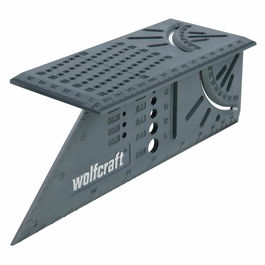 Équerre de menuisier Wolfcraft Plastique Angle Têtes interchangeables