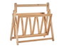 Kipit Revistero Naturel en Bois Marron 30 x 37 x 36 cm (Set de 12)
