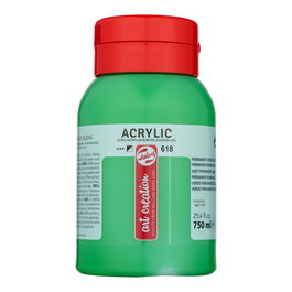 Talens Art Creation Peinture Acrylique Vert Permanent Clair 618, 750 ml