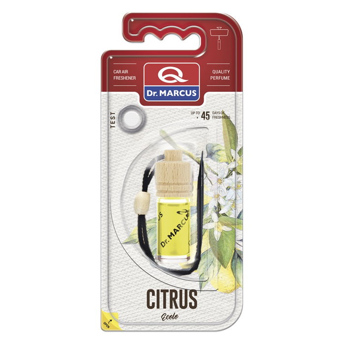 Dr. Marcus Ecolo Citrus DRM0229 Parfum d'Ambiance pour Voiture 4,5ml Dr. Marcus Ecolo Citrus DRM0229 Parfum d'Ambiance pour Voiture 4,5ml