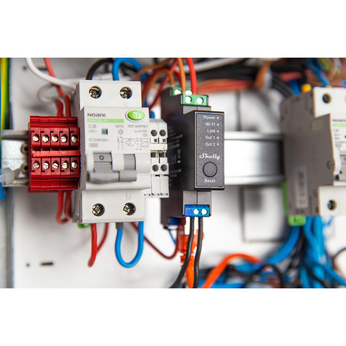 Module relais Shelly DIN PRO 2PM