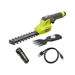 Ryobi RY4CGSA-120 Cisaille à gazon et sculpteur de végétaux 4V