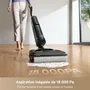 Dreame H12 Pro FlexReach - Aspirateur balai robot avec séchage à l'air chaud 90 °C, puissance d'aspiration 18000 Pa, autonomie 50 min, nettoyage à plat à 180°, technologie TangleCut