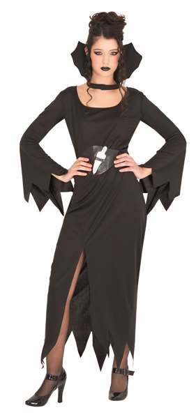 Rubies - Déguisement adulte Vampire femme en noir Rubies - Déguisement adulte Vampire femme en noir