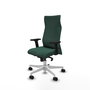 Piqueras Y Crespo Fauteuil Albacete, Vert bouteille, Mécanisme Sincro