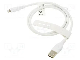 DIGITUS Câble USB 2.0 Apple Lightning vers USB A, 1m, blanc