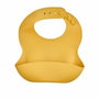 Thermobaby Lot de 2 bavoirs en silicone Vert Cactus et Jaune Miel