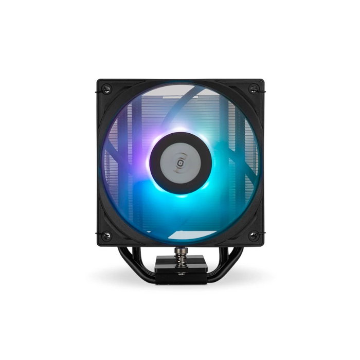 Nox Ventilateur Dissipateur Hummer R-400 ARGB Noir, Refroidisseur Processeur 120mm PWM, 4 Heatpipes Cuivre Nox Ventilateur Dissipateur Hummer R-400 ARGB Noir, Refroidisseur Processeur 120mm PWM, 4 Heatpipes Cuivre