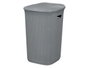 STEFANPLAST Pongotodo Domus 50L Gris Azulado Bac de Rangement Plastique PP 36x56x37 cm (Set de 6)