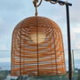 Lumisky Hang Bohème - Suspension Nomade en Polyrotin Beige - H35 cm