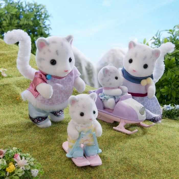 Sylvanian Families La famille Panthère des neiges Sylvanian Families La famille Panthère des neiges