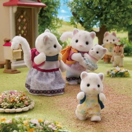 Sylvanian Families La famille Panthère des neiges