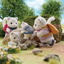 Sylvanian Families La famille Panthère des neiges
