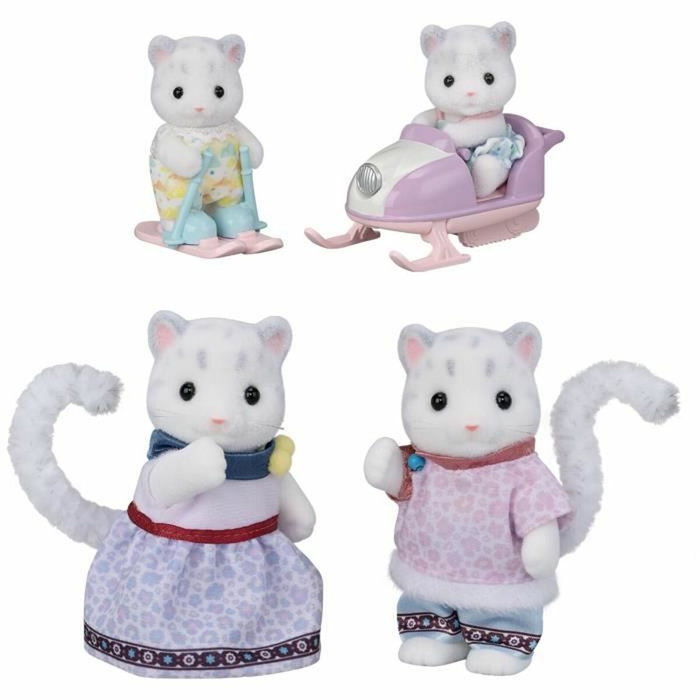 Sylvanian Families La famille Panthère des neiges Sylvanian Families La famille Panthère des neiges