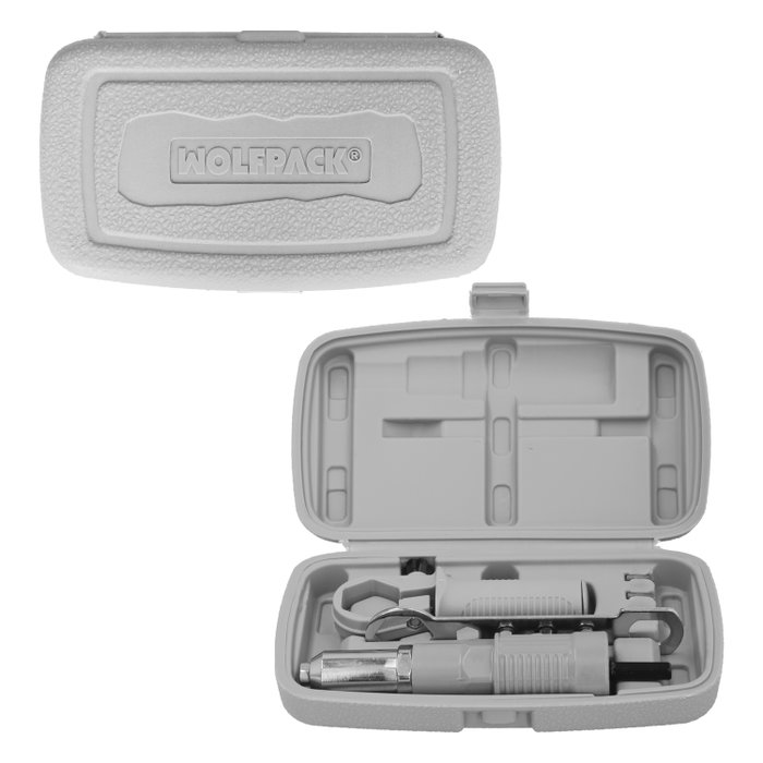 WOLFPACK LINEA PROFESIONAL Kit Remachadora Para Taladro