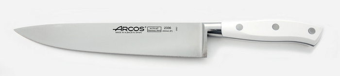 ARCOS Couteau de chef blanc lame inox 200 mm ARCOS Couteau de chef blanc lame inox 200 mm