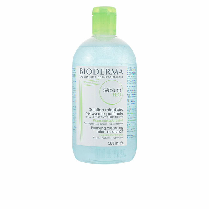 Eau micellaire démaquillante SEBIUM Bioderma BIO-SEB-H2O 500 ml (1 Unité) Eau micellaire démaquillante SEBIUM Bioderma BIO-SEB-H2O 500 ml (1 Unité)