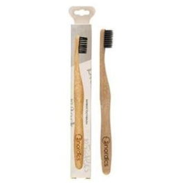 NORDICS ORAL CARE Brosse à dents en bambou - Charbon Binchotan