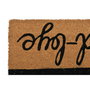 Paillasson DKD Home Decor Noir Marron Caoutchouc (75 x 45 x 1,5 cm) (2 Unités)