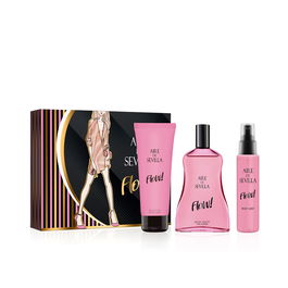 Aire Sevilla FLUX D'AIR DE SÉVILLE ! Set 3 pièces Eau de toilette vaporisateur 100 ml + gel douche 100 ml + brume corporelle 50 ml
