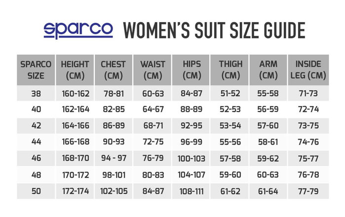 Sparco Combinaison Competition Lady R567 Taille 40 Blanc/Rouge/Noir