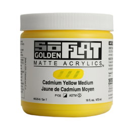 Golden SoFlat Amarillo Cadmio Medio 473 ml