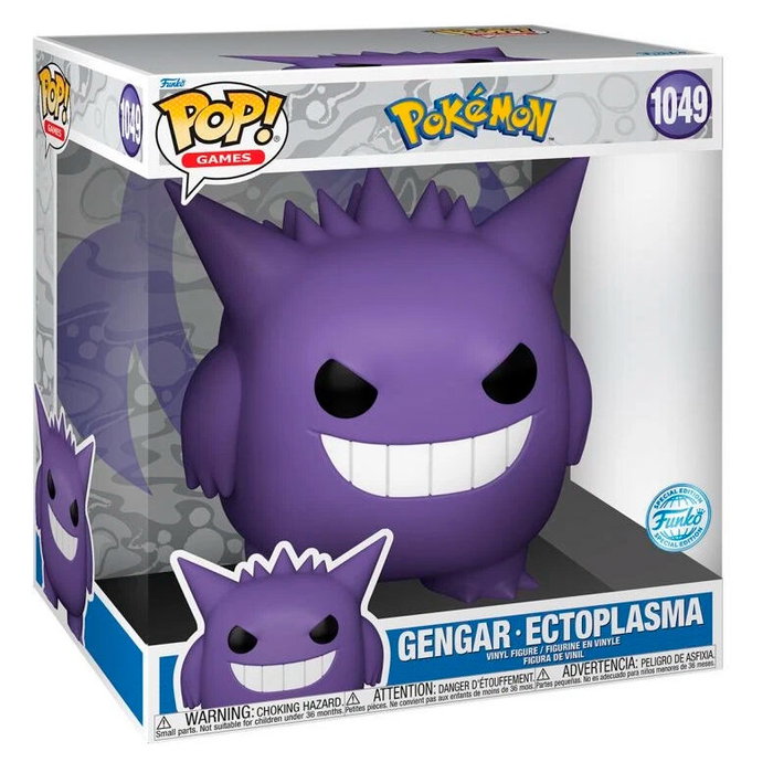 FUNKO Figura POP Pokemon Gengar 25cm Exclusive FUNKO Figura POP Pokemon Gengar 25cm Exclusive