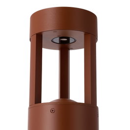 Al Marj Balise LED extérieure 60 cm, 10 W, Brun rouille