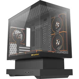 Darkflash FLOATRON F1 Noir - Boîtier PC Cube M-ATX