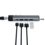 Satechi Hub Adaptateur USB-C Pro avec Ports HDMI 4K, USB 3.0, Ethernet Gigabit et Micro SD pour MacBook Pro 13" et 15" (2016-2018)