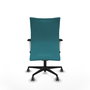 Piqueras Y Crespo Chaise Albacete Confidente Turquoise avec mécanisme Synchro et accoudoirs ByN
