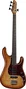 EKO Basse Électrique Aire 800 Musa 4 Cordes – Finition Honey Burst – Micros Passifs YHL – Gigbag Inclus