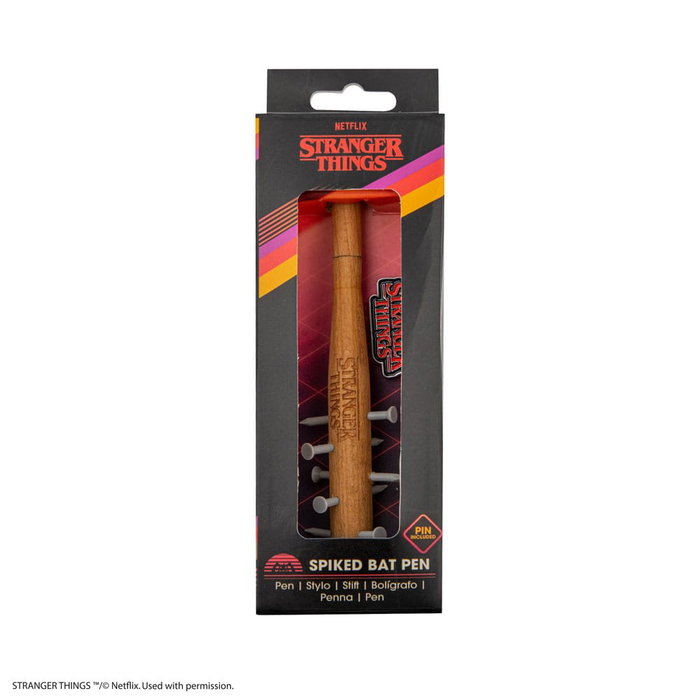 Stranger Things Stylo Batte à Pointes & Stranger Things Pin's Stranger Things Stylo Batte à Pointes & Stranger Things Pin's