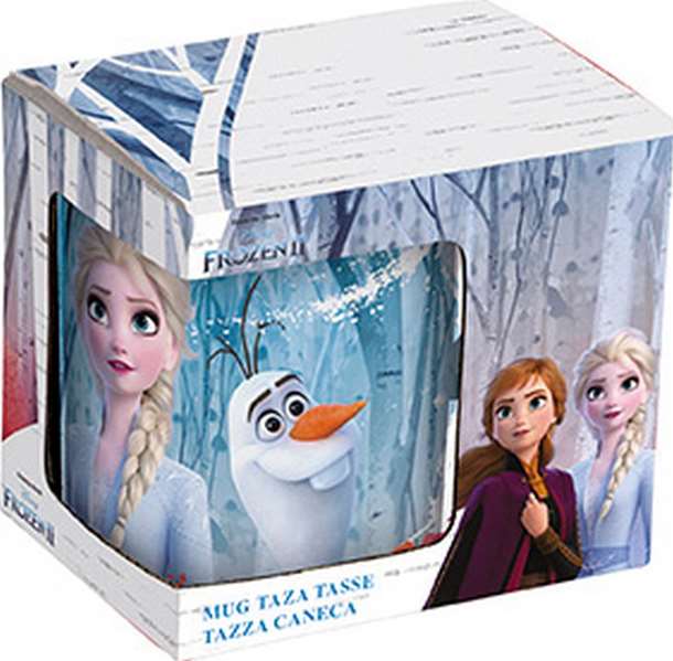 Safta Tasse grande Frozen "Believe" 325 ml - 11.7x10x8.7 cm - En polyester - Lavande