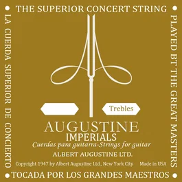 Augustine Cuerda Clásica Sol Nylon Imperial Tension Normale - Set de 12 (Set de 12)