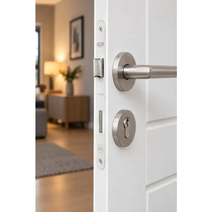 Abus Serrure à encastrer SE 50 BDCC W/G réversible avec bec de condamnation