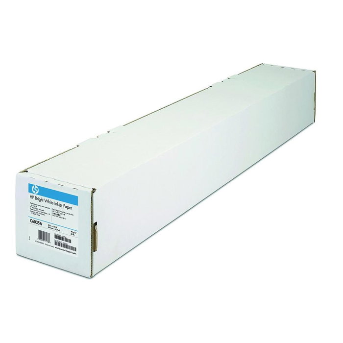 HP Papier Blanc Brillant 90 g/m² Rouleau 45 m x 61 cm HP Papier Blanc Brillant 90 g/m² Rouleau 45 m x 61 cm