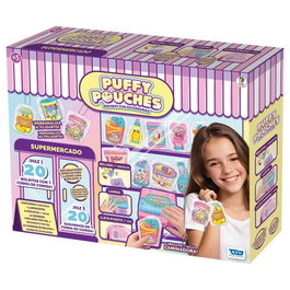 Toy Partner Squihy Puffy Pouches Llavero Personalizado Squishy