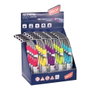 Prof Briquet électronique rechargeable à col flexible, couleurs assorties, 19x3x2 cm