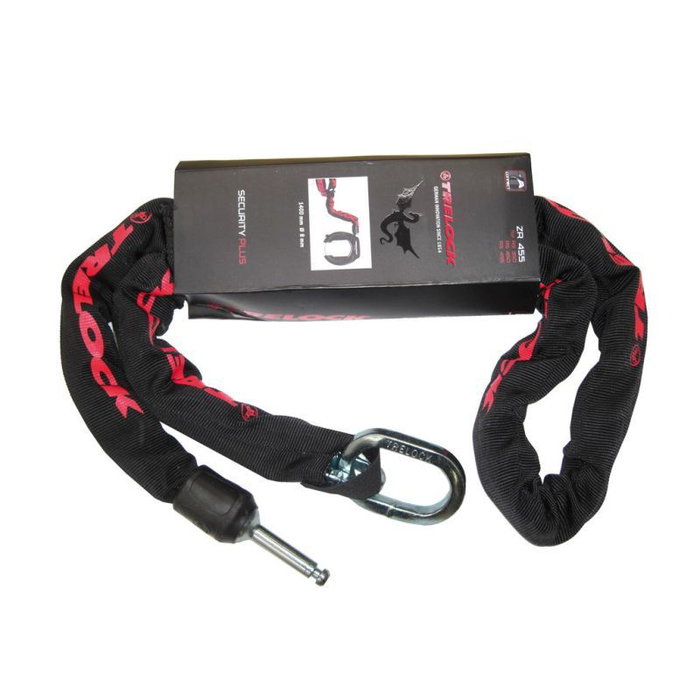 Trelock Chaîne ZR 455 140cm 8 mm Noir Trelock Chaîne ZR 455 140cm 8 mm Noir
