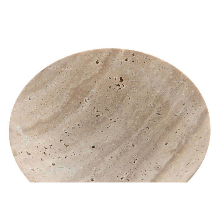 Centre de Table Home ESPRIT Marron Marbre 17 x 17 x 10 cm