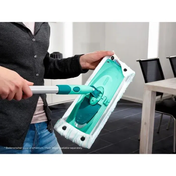 Leifheit 55320 Housse de Rechange Micro Duo pour Balai Serpillière Clean Twist/Combi M - Microfibres, Tous Sols