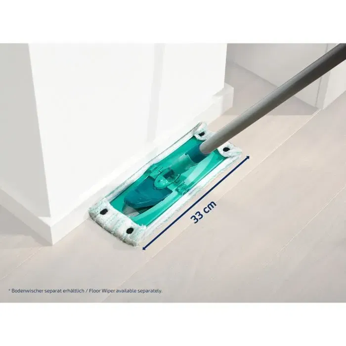 Leifheit 55320 Housse de Rechange Micro Duo pour Balai Serpillière Clean Twist/Combi M - Microfibres, Tous Sols